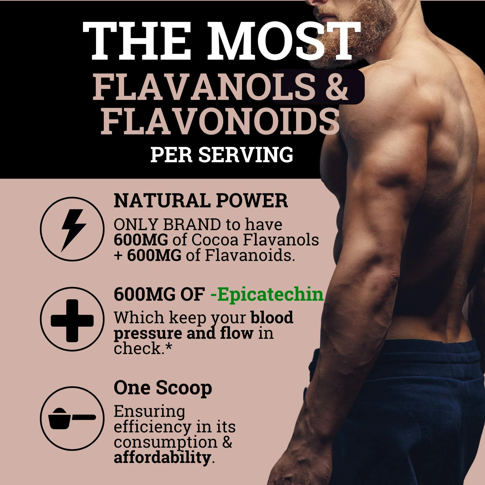 Supercharged Cocoa Flavanols + Flavonoids 1200MG - Image 6